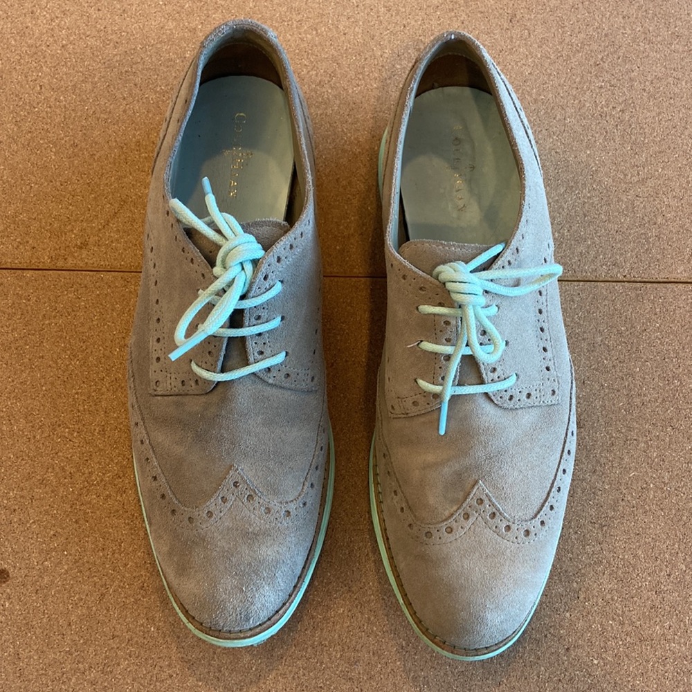 COPY - Cole Haan Suede Lace Up Shoes